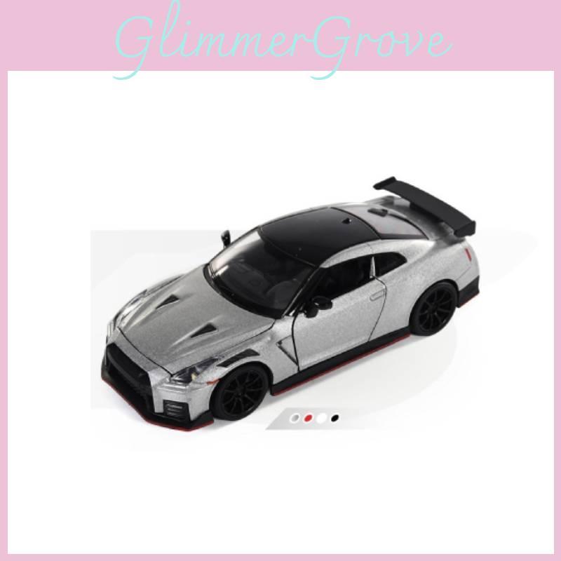 Model Car Alloy Gtr R35 Nismo With Sound Light Design For Kids Gift