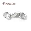 Lock For Jewelry 14K Gold Plated Clasp Hook with Open Ring Connectors For Necklace Accessories Clasps For Jewelry