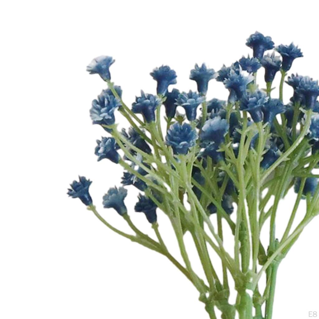Künstlicher Blumenstrauß, 3 Stück, Künstliche Blumen Langstiel Tischdekoration für Party, Zuhause
