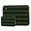 Torba Pokrowiec Puffy Na Laptop 15-16'' + Etui Na Akcesoria - Oliwkowy