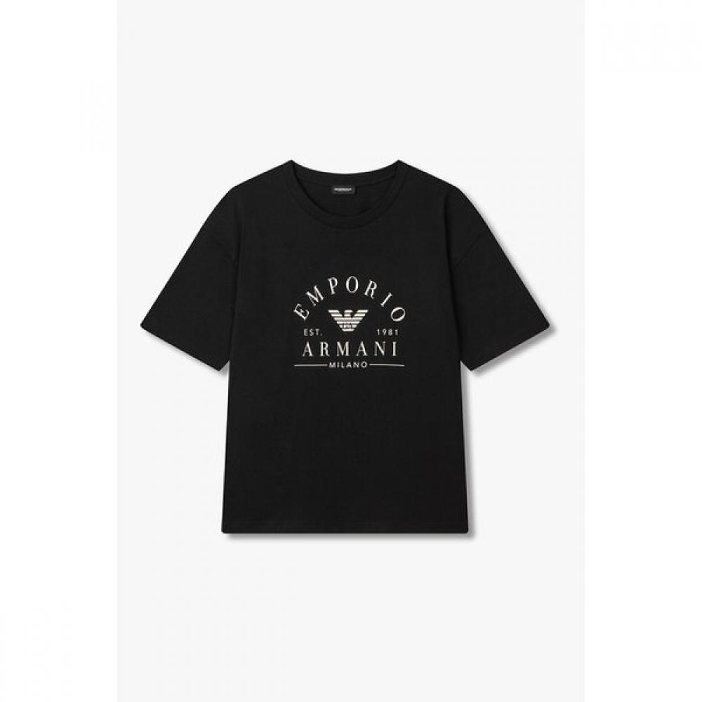 

Emporio Armani Women S ShorT Sleeve looSe FiT Lounge T ShirT 0825334505 M(95)