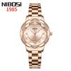 Fashion Brand Fashion Steel Belt Waterproof Women'S Watch New Small Fresh Diamond Butterfly Buckle Quartz Watch Women