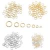 50-200pcs/lot 3-10mm Jump Rings Split Rings Connectors For Diy Jewelry Finding Making Accessories Supplies