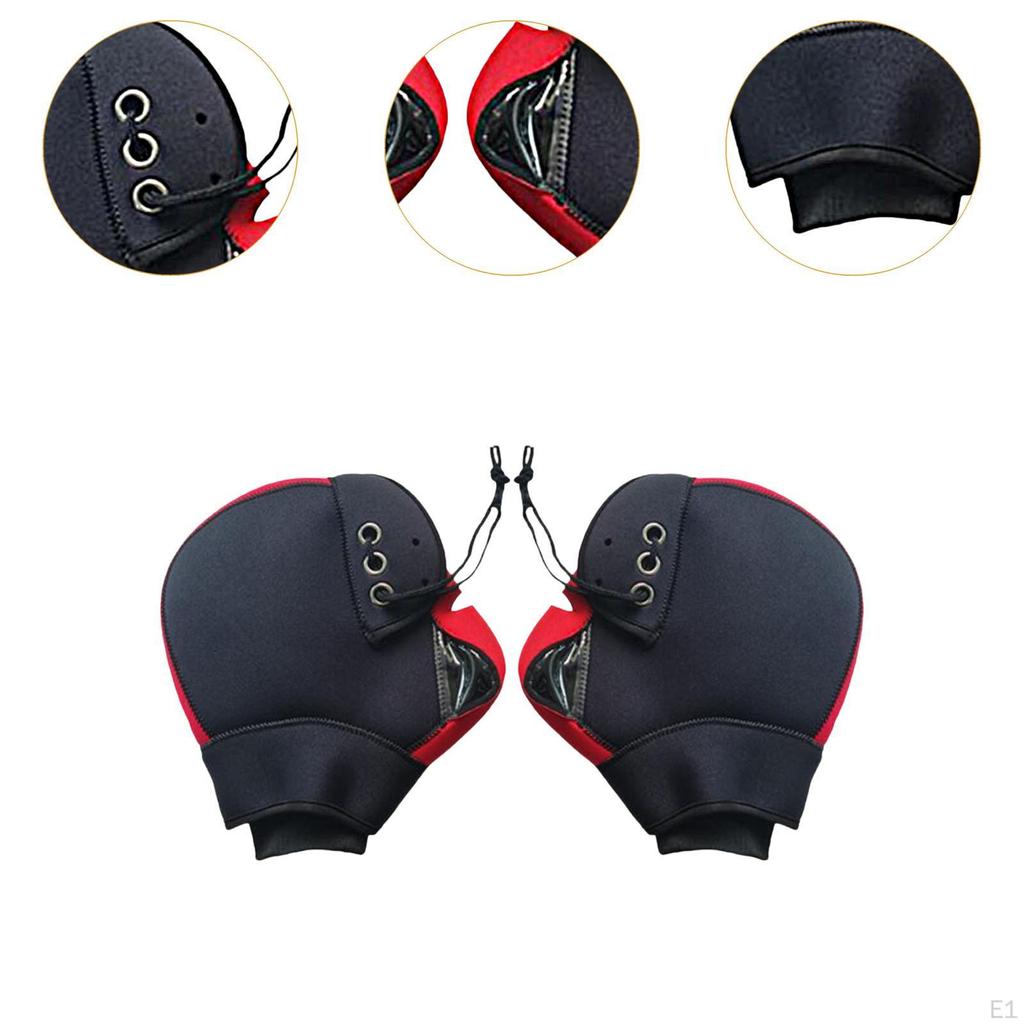 Motorcycle Handlebar Mittens for Cold Weather Riding Supplies