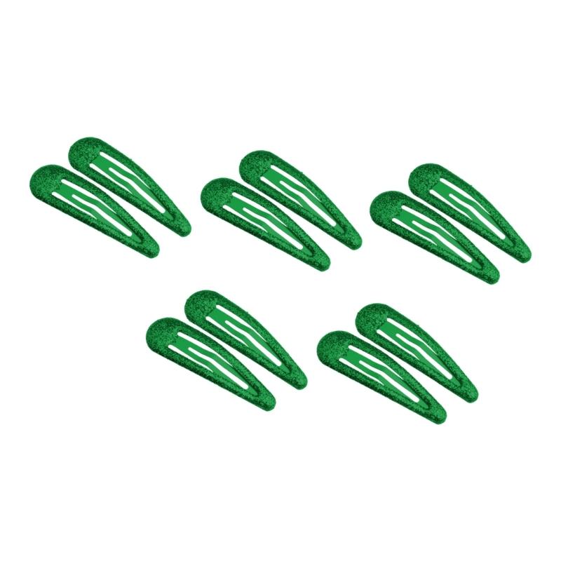 Set of 10pcs Infant Hair Barrettes Stylish Alloy Hair Clips For Babies Infants Sparkly Lightweight Design Headdress