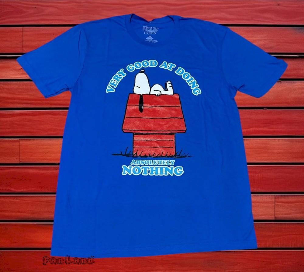 Новая мужская унисекс футболка Peanuts Чарли Браун Снупи Хорош в ничегонеделании XXL