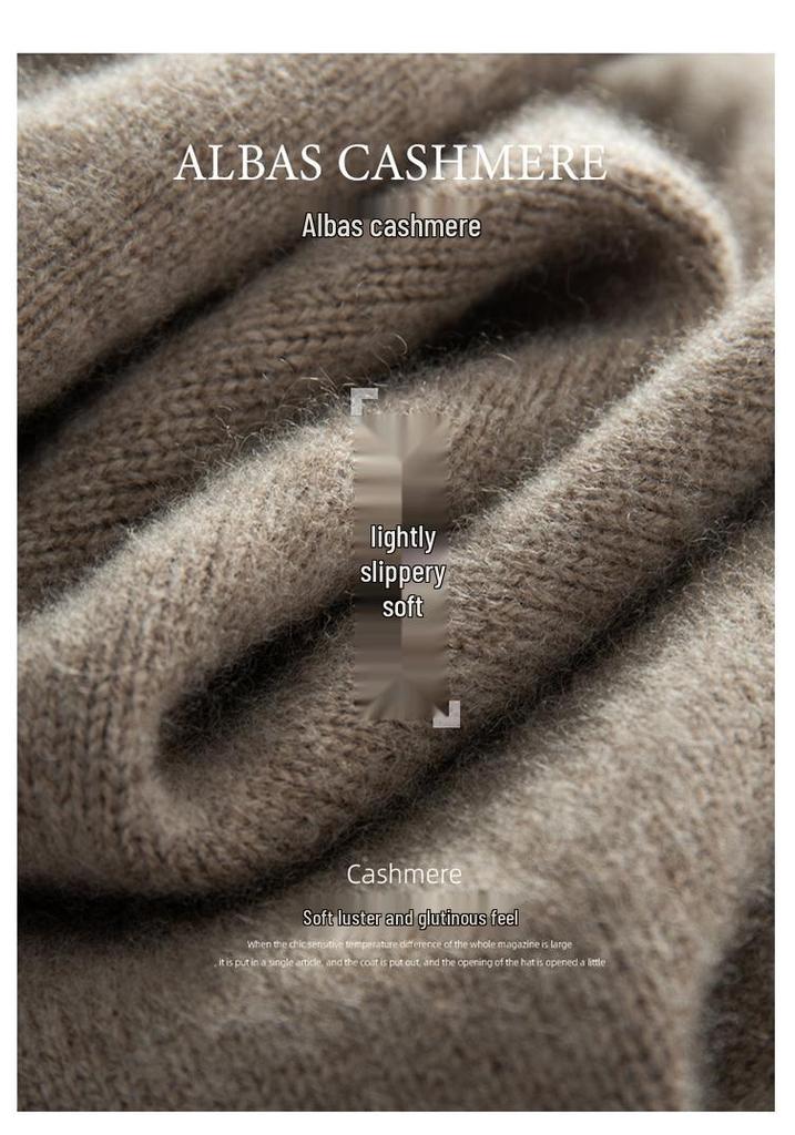 Women's V-neck Cashmere Cardigan: Cozy Batwing Sleeve, Thick Shawl Knitwear for Autumn & Winter