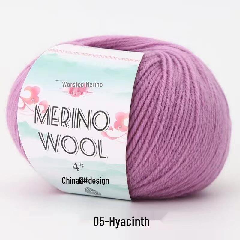 Chunky Merino Wool Yarn 50g for DIY Knitting & Crochet Sweaters and Scarves