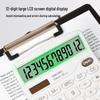 Deli TE837C Dual Power Desktop Calculator