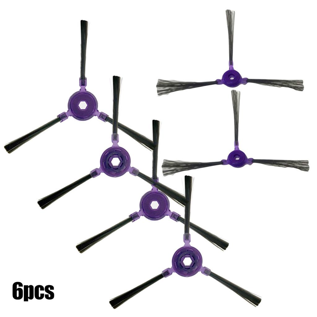 6 Pcs Side Brushes Vacuum Cleaner Brushes For Samsung Powerbot-E VR05R5050WK Replacement Or Spare Parts