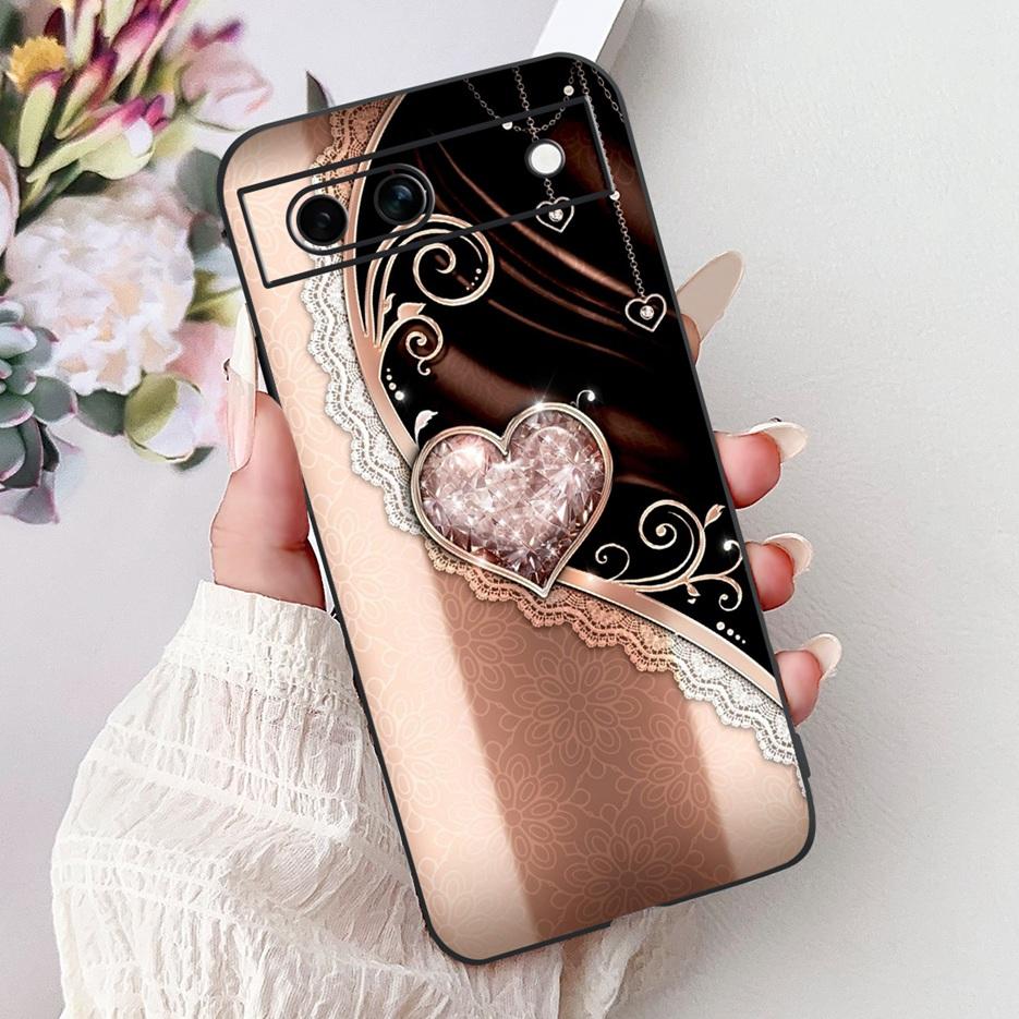 Für Google Pixel 8A Hülle Cooles Design Muster Abdeckung Stoßfest Weiches TPU Handyhülle Für Google Pixel 8 Pro Pixel8 A Pixel8A Fundas