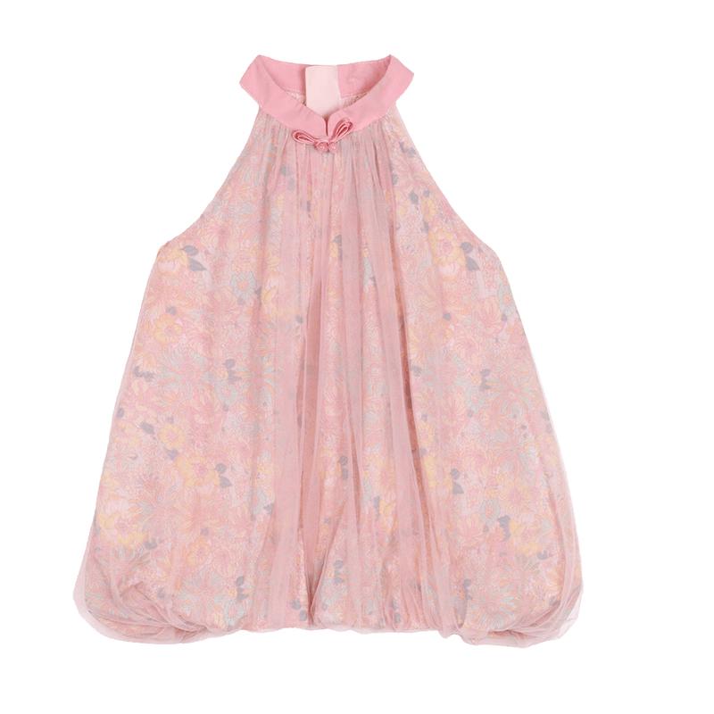 LUSON Little O Baby Girls' New Chinese Style Qipao Dress 2025