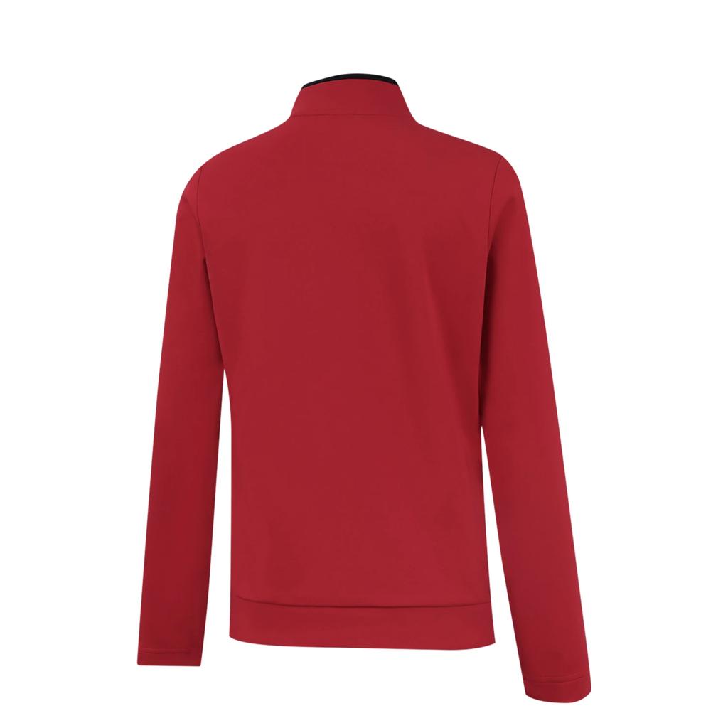 Li-Ning Group Purchase Series Stand Collar Letter Color Block Comfortable Casual Versatile Cardigan Sweatshirt Women Sweatshirt AWDVB02-3