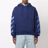 OFF WHITE FW21 Sweatshirt Men's Blue OMBB037F21FLE0074545