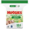 Huggies Natural Care Wipes (184 Count) with a Portable Wipe Case and 16 Wipes. International Shipping.