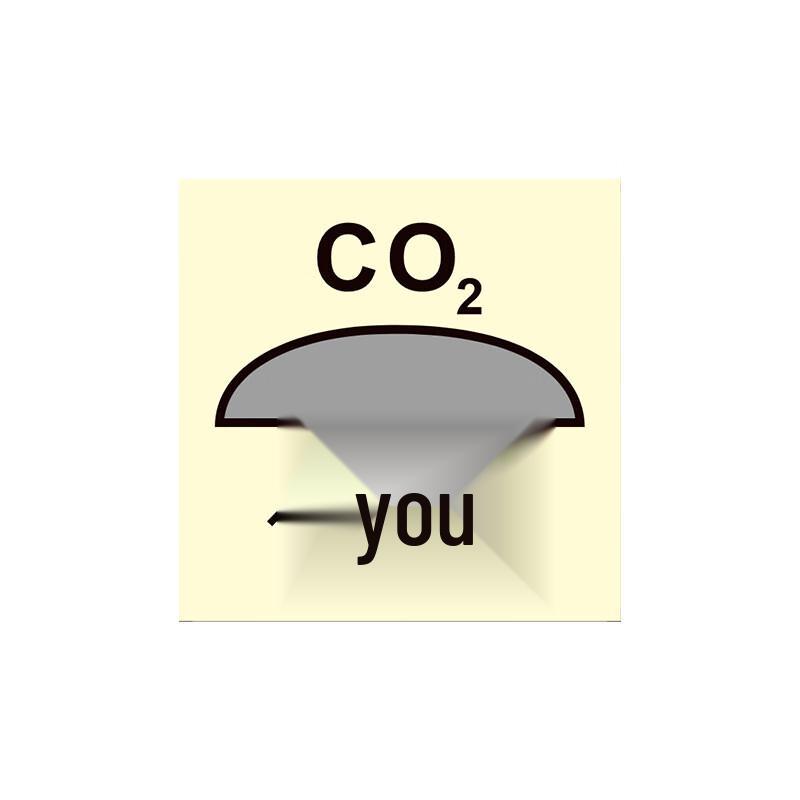 Longchan Glow-in-the-Dark Marine IMO Sign for CO2 Protected Spaces