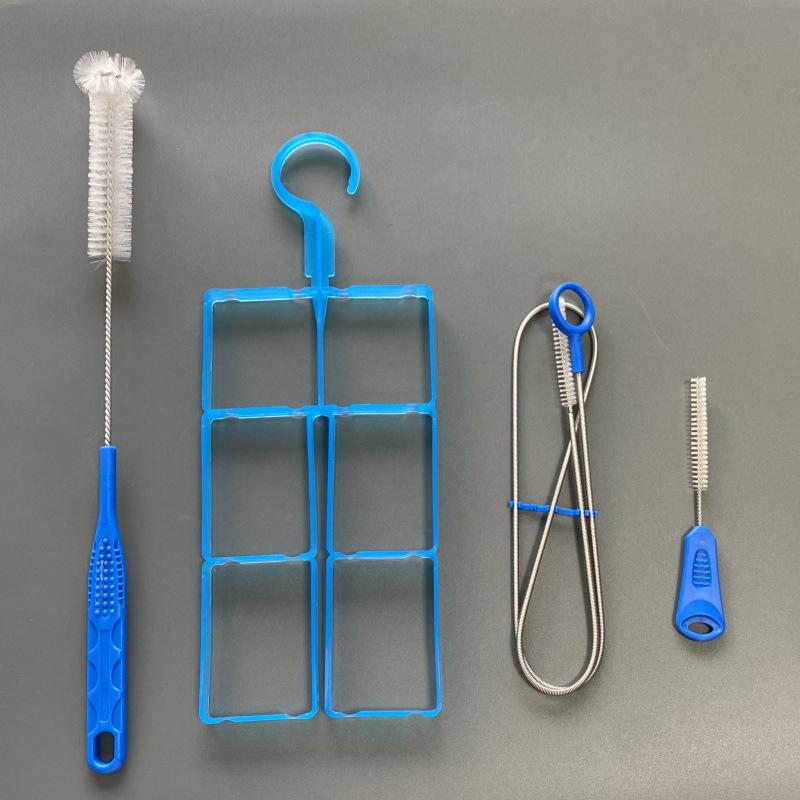 Stainless Steel Water Bag & Pipe Cleaning Brush Set, 4-Piece