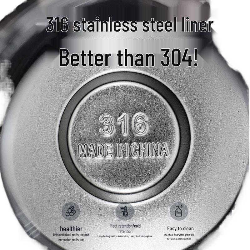 Double-Layer Stainless Steel Insulated Kettle and Thermos