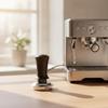 Coffee Tamper with Stainless-Steel Base Premium Espresso Puck Compressor