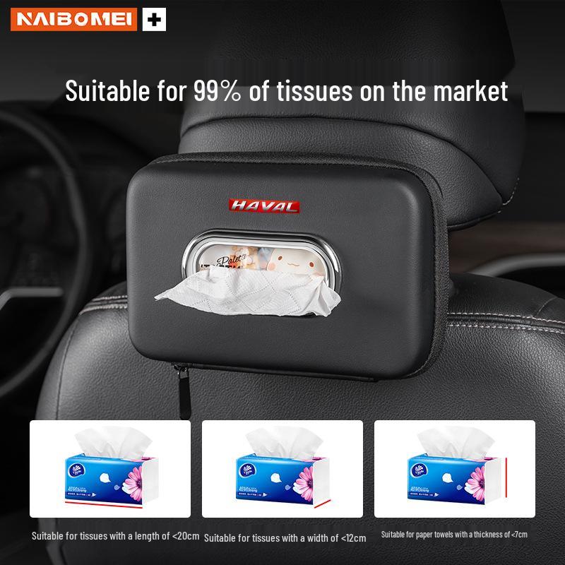 Car Tissue Box for Haval F7, Big Dog, H6, First Love, M6, NETA, Chitu, Cool Dog Armrest