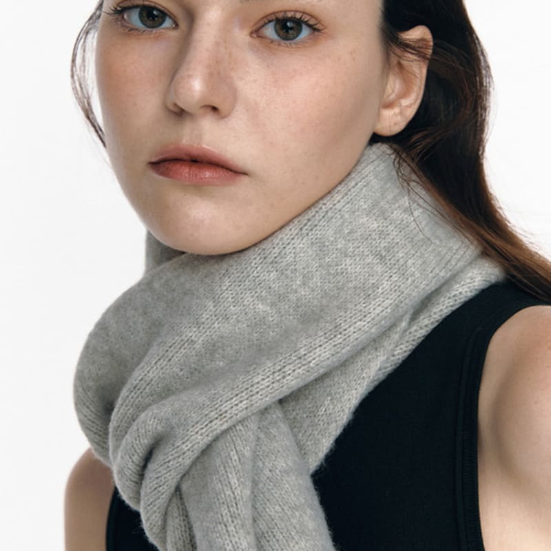 BRIGHTEN Wool Mini Muffler (6colors)
