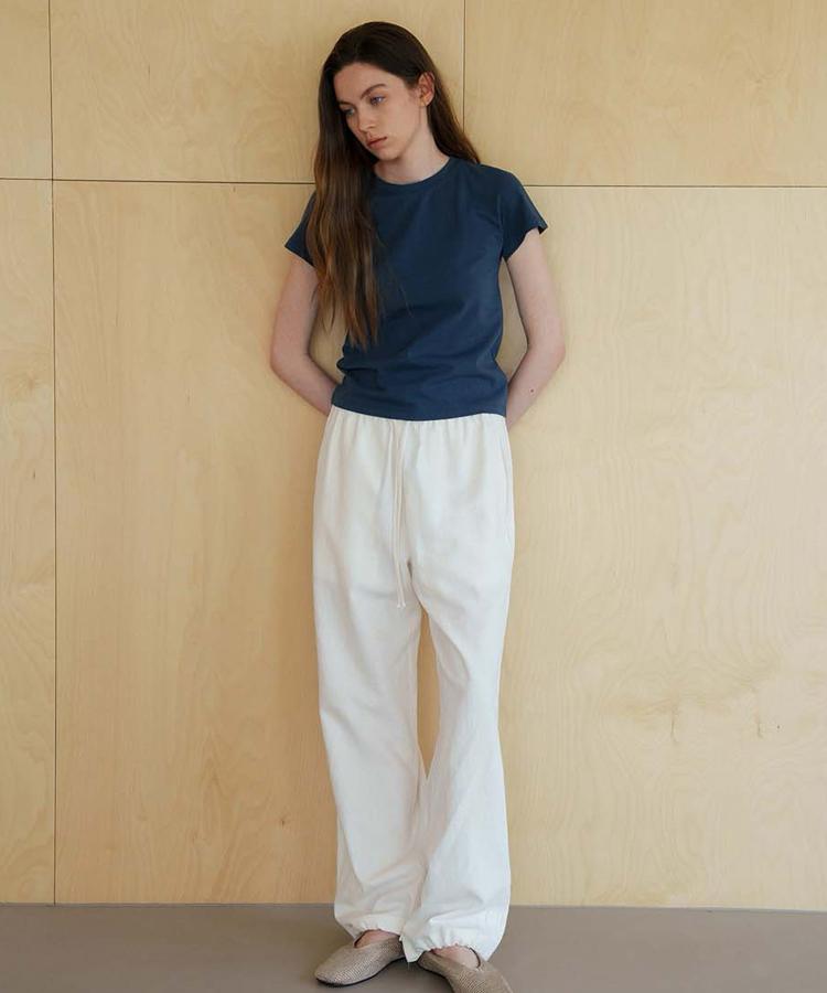Seuleoum Signature Slim-Fit T-Shirt_Washed Navy