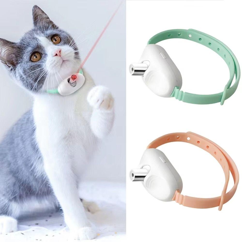 Pet Supplies Cat Laser Toy Automatic Led Cat Collar Cat Laser Collar for Cat Accessories