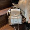 High-end Small Bag Women's New Fashion Versatile Backpack Schoolbag Niche Going Out Portable Backpack