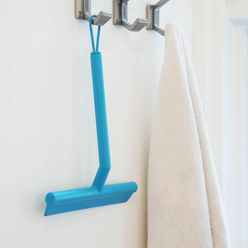 Dulton Squeegee Window Glass Drain Wiper Cleaning Supplies Height 265mm Width 210mm Depth 35mm "Draining Water" RN-0542BL