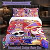 Personalized 3Pcs Bedding SetThe Amazing Digital Circus Custom Text Duvet Cover Pillowcase Set Bedroom Gift