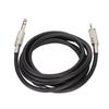 6.35mm Male to 3.5mm Cable Professional Stereo Aux Jack Adapter Cable for Cellphone Amplifiers 6.6ft