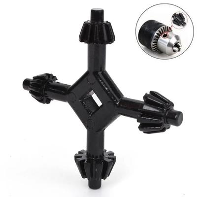 Chiave a croce 4 in 1 Chiave mandrino per trapano Chiave mandrino a 4 vie per la maggior parte dei trapani / utensili elettrici con dimensioni 6mm 9mm 10mm 13mm