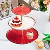 Layered Cake Stand Cupcake Holder Light Luxury Display Candy Plate Dessert Tiered Serving Tray