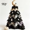 Pacchetto Completo Materiale da Cucito Kit Artigianale Albero di Natale in Tessuto Trapuntato Fai-da-te, Set Festivo Artigianale Fatto a Mano Patchwork Vintage, da Tavolo