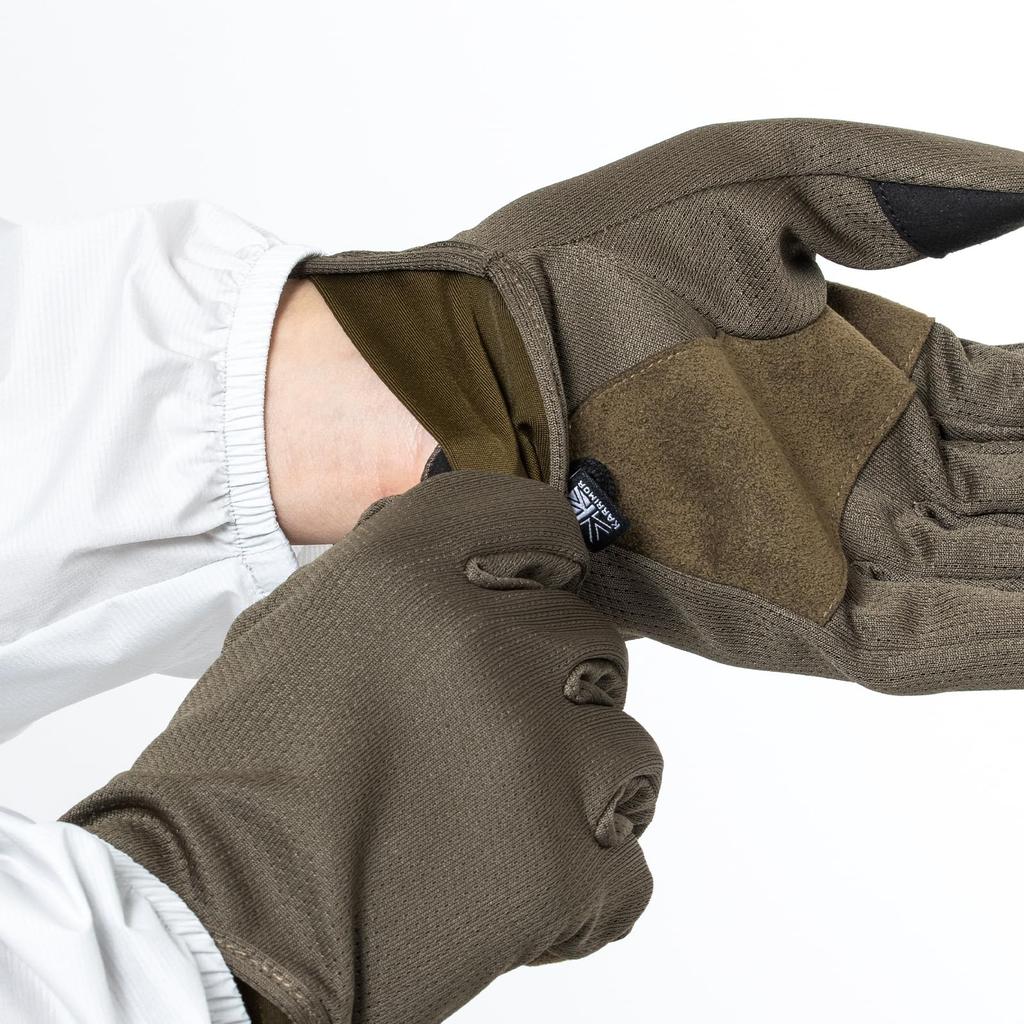 Karrimor Trek Mesh Gloves Olive S
