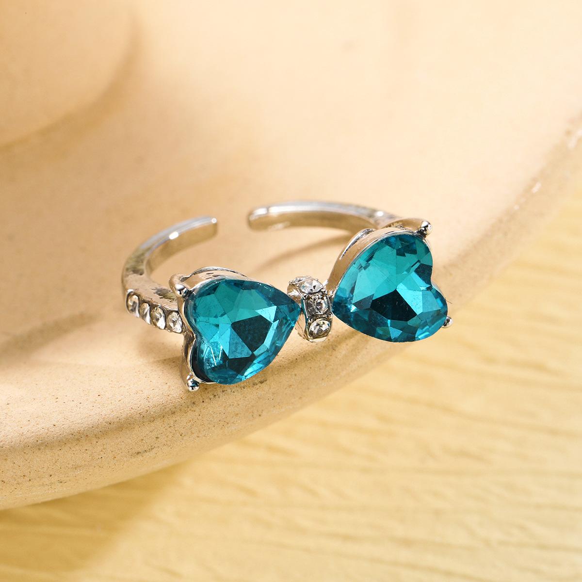 

Кольцо-бантик из циркония IF ME, женское кольцо на указательный палец, модное персонализированное кольцо, в стиле девушки, бесплатно для сестер и дочерей