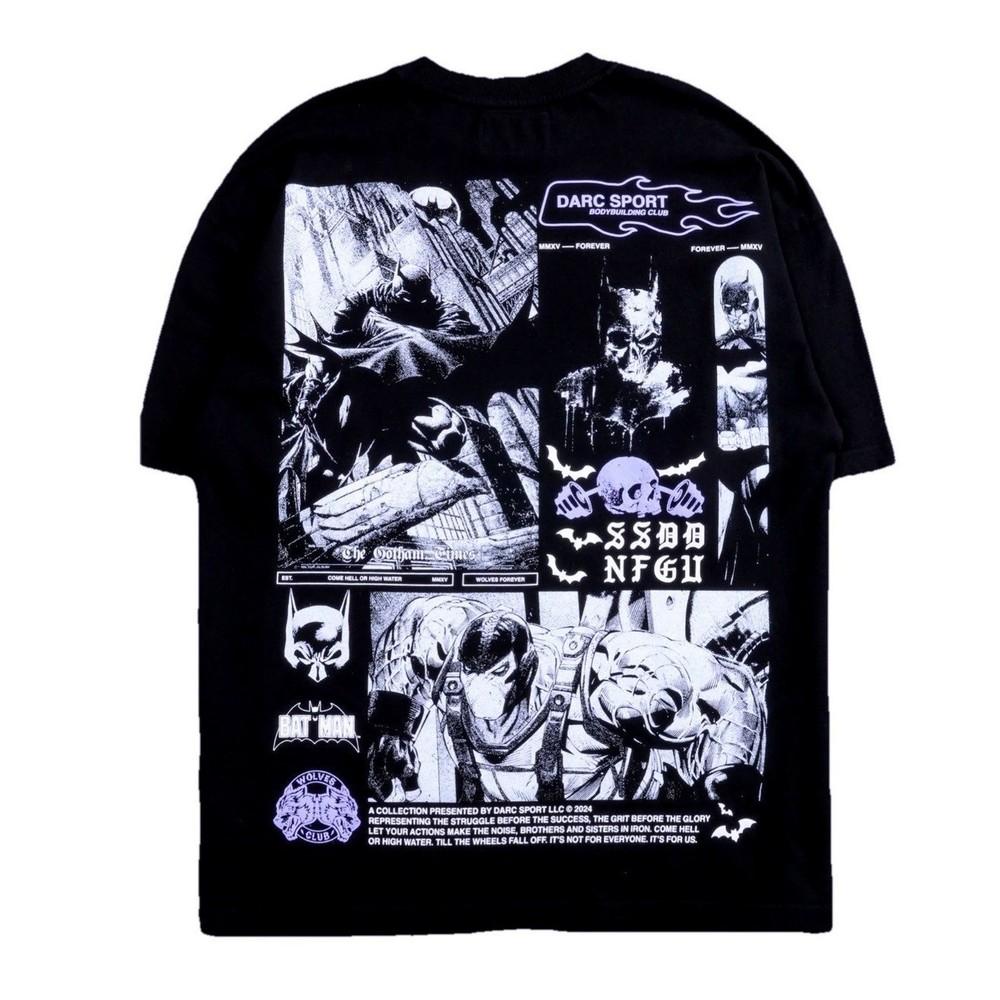 

Darc Sport x Batman Inspired Graphic Tee; When Darkness Calls Premium ; Unisex T-Shirt XXXXL