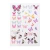 Resin Art Supplies for Butterfly Simulated Wings Transparent Resin Stickers for Card Making Scrapbook DIY Jewelry