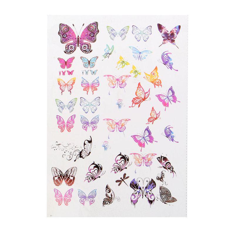 Resin Art Supplies for Butterfly Simulated Wings Transparent Resin Stickers for Card Making Scrapbook DIY Jewelry
