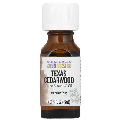 Óleo Essencial Puro, Cedro do Texas, 15 ml (0,5 fl oz)