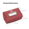 Interior Stickers Car Seat Back Tissue Box Auto Leather Tissue Holder For Lexus Fsport GS GX IS LS LX CT LC RC LBX NX RX 350h 45