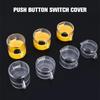 22Mm Push Button Switch Protective Cover Protective Cover Anti-Missing Elevator Emergency Stop Accessory Round Warning Ring