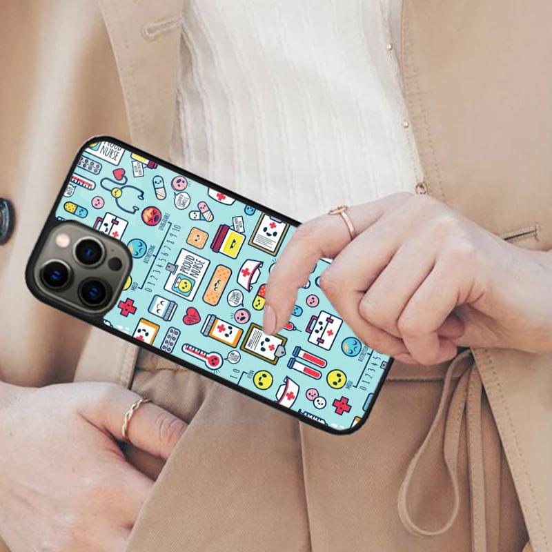 Hospital Medical Themed pattern Magnetic Phone Case For APPLE iPhone 17 Air 16 14 13 12 Pro Max 15 Plus Wireless MagSafe Cover