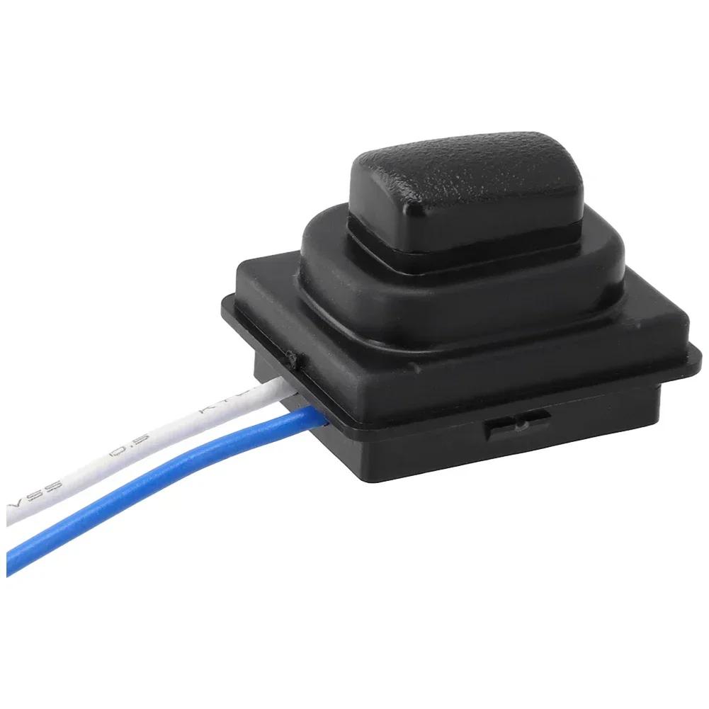 1x For KIA NIRO 16-21 82651-G5000 Car Plastic Front Left Exterior Door Handle Small Button Switch Black