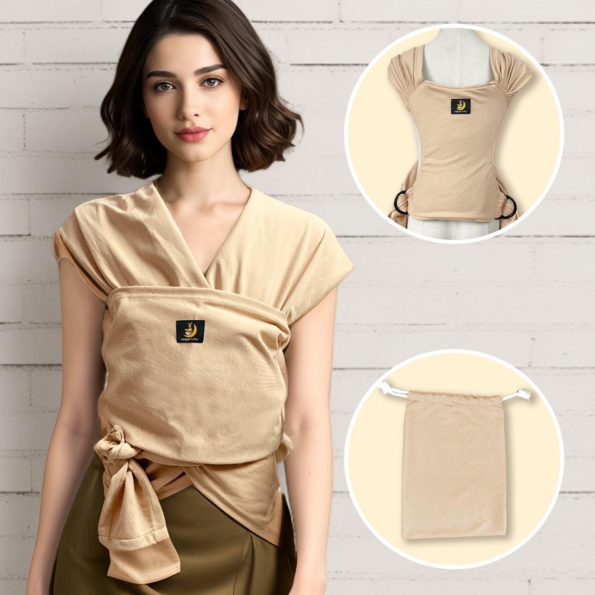 

Sears Multifunctional Baby Carrier: Summer Newborn Sleep Aid & Breathable Hugstellen грязно-белый