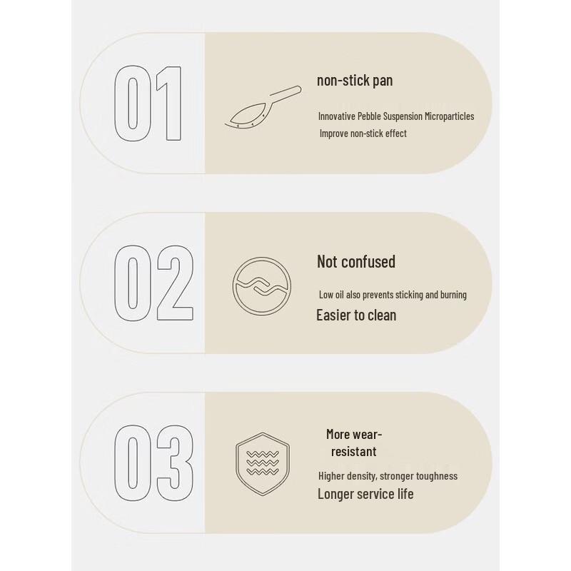 Velosan 26cm Cobblestone Non-stick Frying Pan