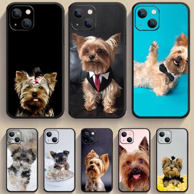 Süße Yorkies Hund Handyhülle für iPhone Samsung Galaxy Redmi Xiaomi Oppo OnePlus Note SA 7 8 9 10 11 12 13 14 20 21 22 23 53 54 Pro Max Plus Ultra