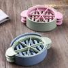 3 in 1 PP Boiled Egg Slicer Cutter Divider Kitchen Gadget Cooking Tool