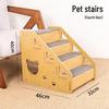 Sturdy Cat Climbing Ladder: Anti-Slip, Durable Scratching Board with Stable Slope to Protect Joints