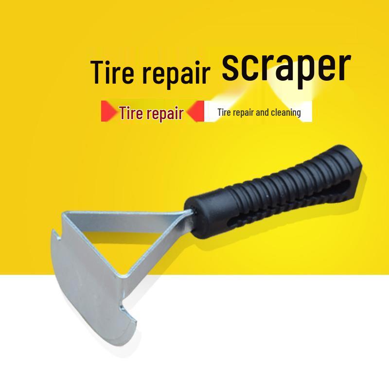 Tire Repair Kit: Cold Patch Tools & Scraper Blade